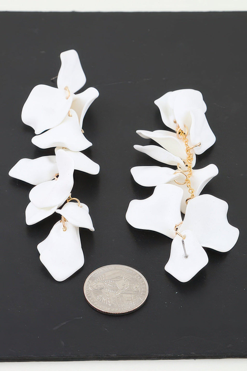 Bright Petal Blossom Drop Earrings